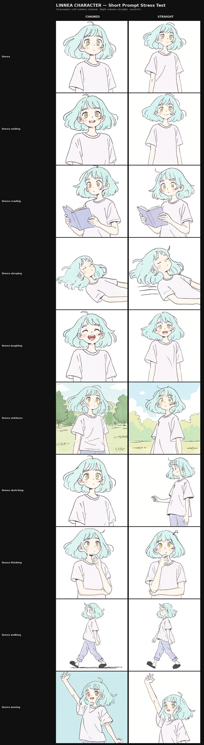 linnea short prompts