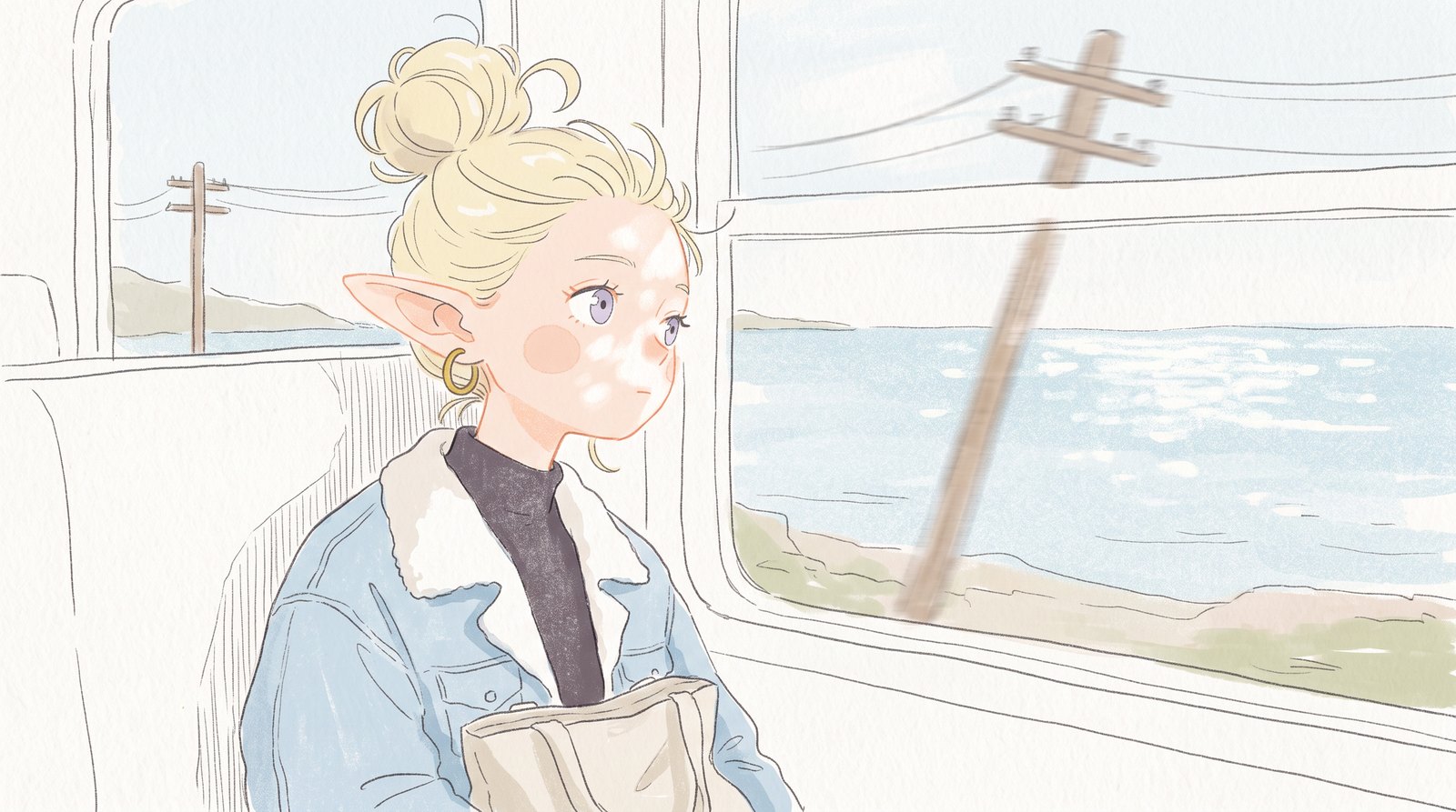 01 Train window: the still